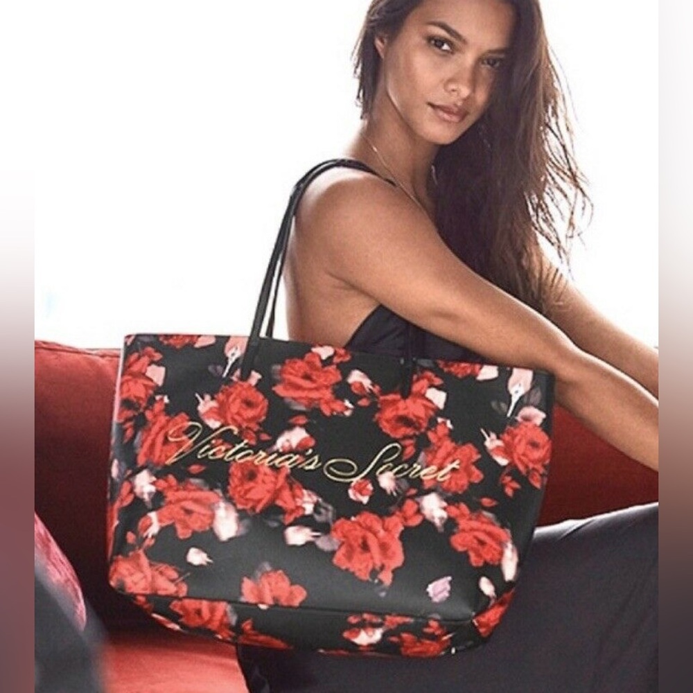 Victoria's Secret Floral Tote Bag